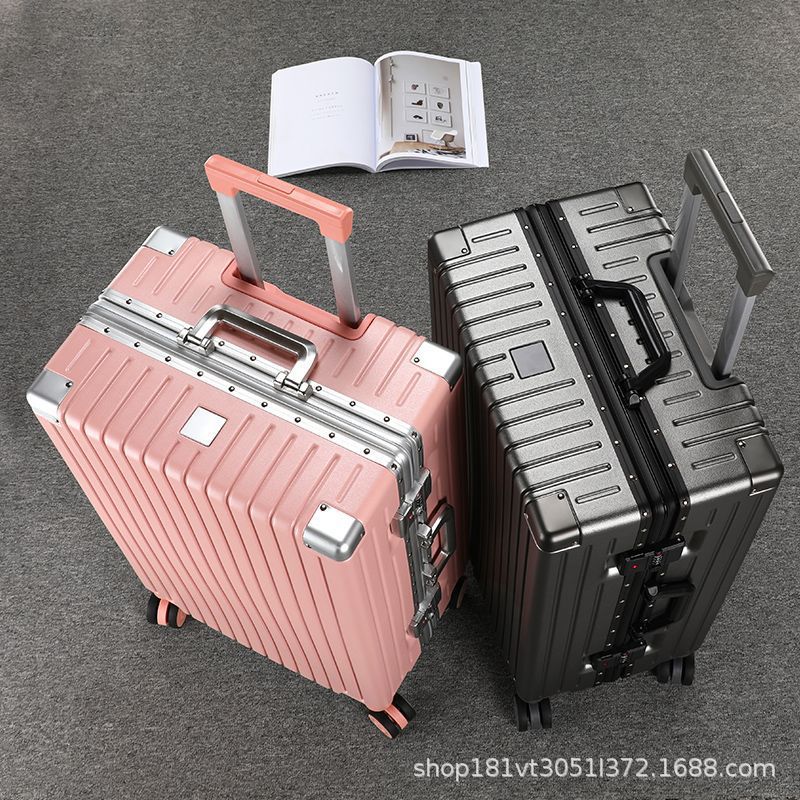 一件代发功能性拉杆箱马卡龙配色旅行箱20寸登机箱24女学生密码箱