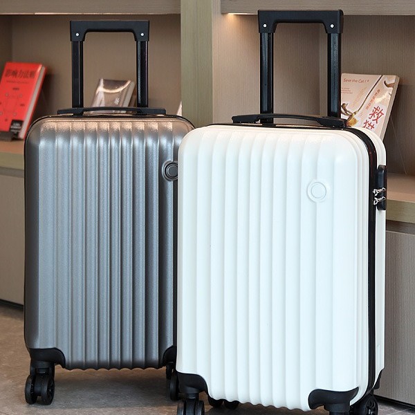 成人初中学生拉链拉杆箱20寸可定logo登机行李箱万向轮密码旅行包